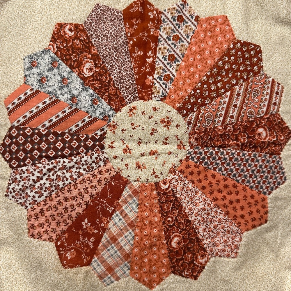 Vintage Handmade Quilted Tote - Picture 3 of 4